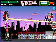 Click to Play Winezilla - Attack of the 100ft High Amy