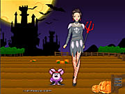 Click to Play Barbie in Halloween