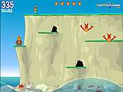 Click to Play Monkey Cliff Diving