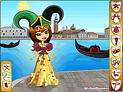 Click to Play Venice Carnival Dress Up
