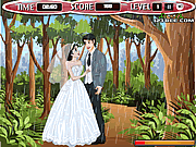 Click to Play Bride And Groom Season Kiss