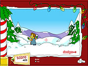 Click to Play Springfield Snow Fight