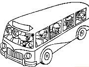 Click to Play Coloring Buses -1