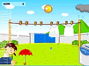 Click to Play Windy Clothesline
