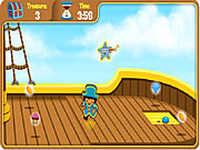 Click to Play Dora's Pirate Boat Treasure Hunt