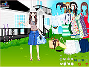 Click to Play Summer Garden Dress Up