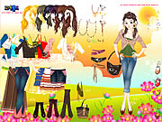 Click to Play Flower Field Dress Up