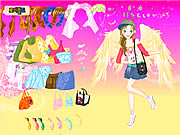 Click to Play Fashion Angel Dress Up