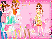 Click to Play Pink Heart Dressup