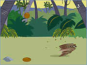 Click to Play Taz Coconut Catching