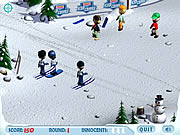 Click to Play Ski Slope Showdown