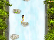 Click to Play Jess Waterfall Jumps