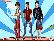 Click to Play Jonas Bros. Dress Up