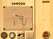 Click to Play Wood Carving Simpson