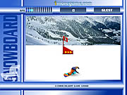 Click to Play Snowboard Slalom