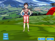 Click to Play Sky Diver Dress Up