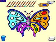 Click to Play For Butterfly Painting