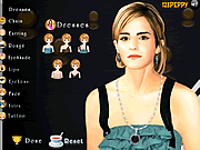 Click to Play Emma Watson Makeover