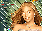 Click to Play Beyonce Knowles Makeup