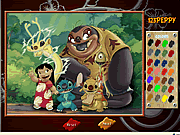 Click to Play Lilo and Stich Online Coloring
