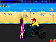 Click to Play Bike Kissing