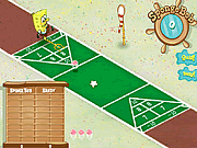 Click to Play Sponge Bob SquarePants Jellyfish Shuffleboard