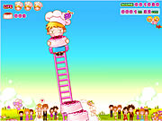 Click to Play Cake Tower Game