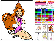 Click to Play WinX Coloring Book