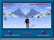 Click to Play Ski Run