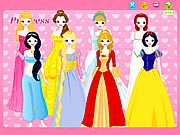 Click to Play Disney Princess Dress up
