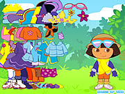 Click to Play Dora the Explorer Dress Up