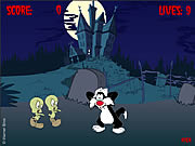 Click to Play Attack of the Tweety Zombies