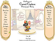 Click to Play Carrot Couture