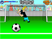 Click to Play Johnny Bravo In Bravo Goalie