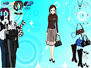 Click to Play Black and White Dressup