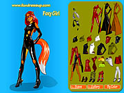 Click to Play Foxy Girl Dressup