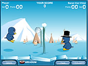 Click to Play Penguin Volleyball