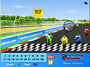 Click to Play Bike Finish Line Hidden Numbers
