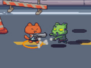 Click to Play Cat Gunner VS Zombies