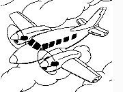 Click to Play Coloring Airplanes -1