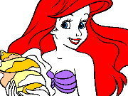 Click to Play Coloring The little mermaid - 1