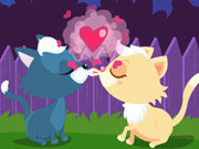 Click to Play Kitty Smooching