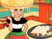 Click to Play Mia Cooking Beef Burritos