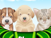 Click to Play Puppy and Kitten Caring Game