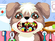 Click to Play Puppy at the Dentist