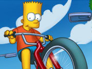 Click to Play Simpsons Bike Rally