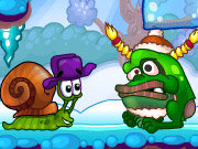 Click to Play Snail Bob 6: Winter Story