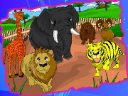Click to Play Zoo Coloring Game